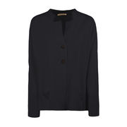 JACKET BASICO Woman Blue Navy JACKET BASICO Woman Blue Navy