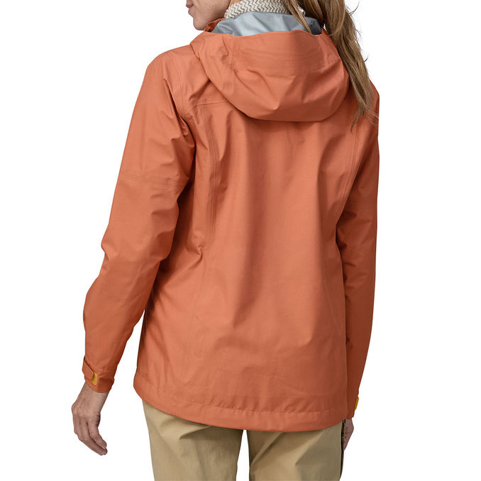 JACKET BOULDER FORK RAIN Woman Siny Sienna Clay