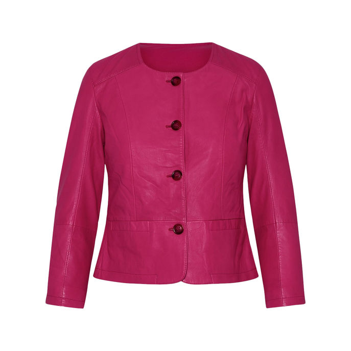 JACKET CHANEL NAPPA WASHED Woman Camelia