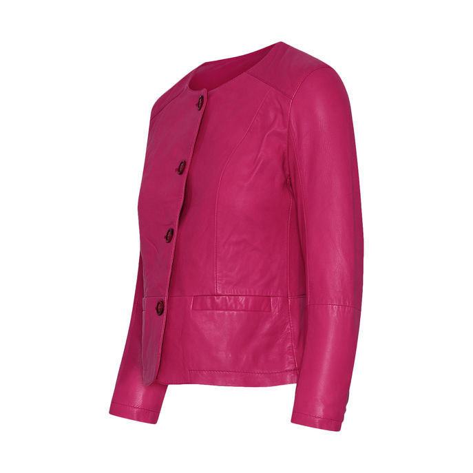 JACKET CHANEL NAPPA WASHED Woman Camelia