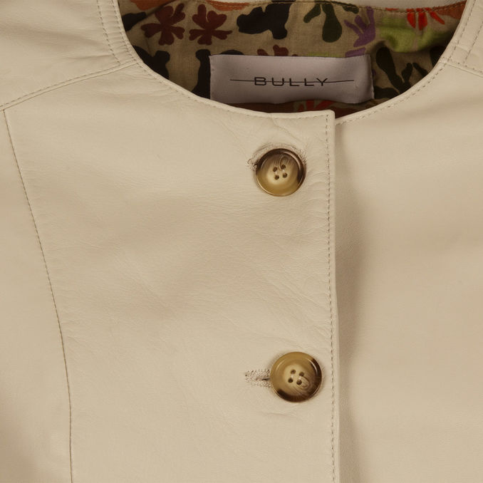 JACKET CHANEL NAPPA WASHED Woman Pinky Beige