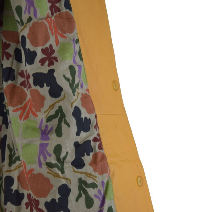 JACKET CHANEL NAPPA WASHED Woman Zafferano