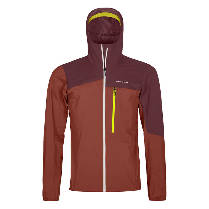 JACKET CIVETTA WATERPROOF Man Clay Orange