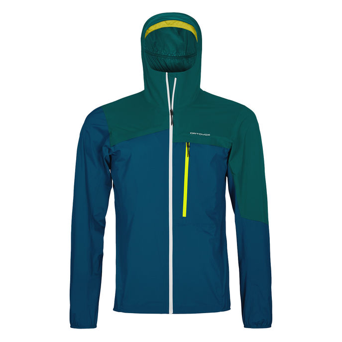 JACKET CIVETTA WATERPROOF Man Petrol Blue