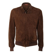 JACKET ETERE GOAT GARMENT SUEDE Man Brown JACKET ETERE GOAT GARMENT SUEDE Man Brown