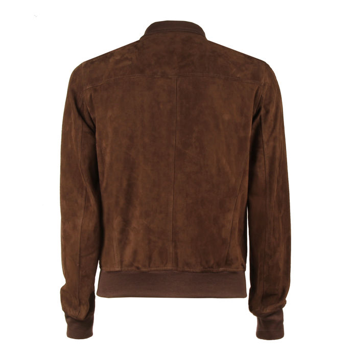 JACKET ETERE GOAT GARMENT SUEDE Man Brown