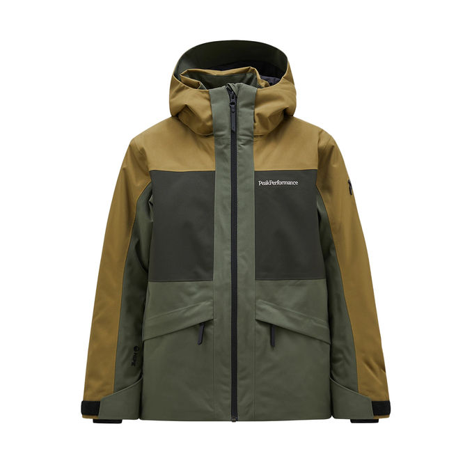 JACKET GRAVITY Kid Snap Green