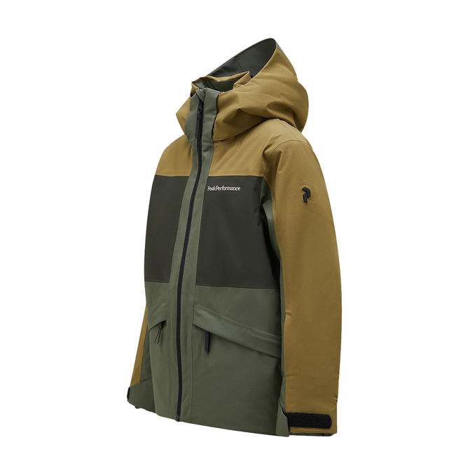 JACKET GRAVITY Kid Snap Green