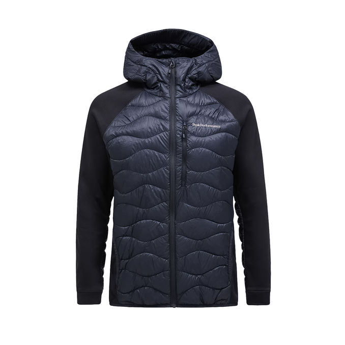 JACKET HELIUM DOWN HYBRID Man Black