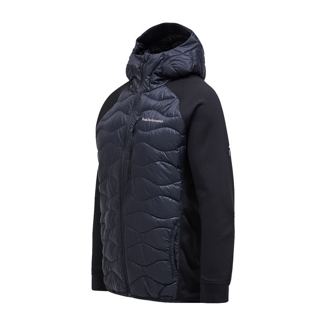 JACKET HELIUM DOWN HYBRID Man Black