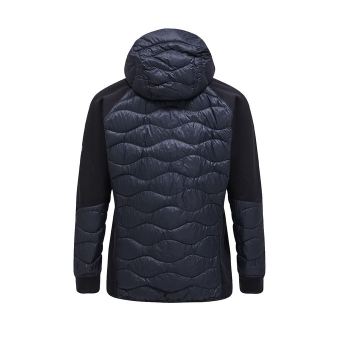 JACKET HELIUM DOWN HYBRID Man Black