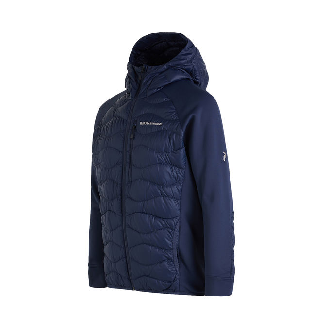 JACKET HELIUM DOWN HYBRID Man Blue Shadow