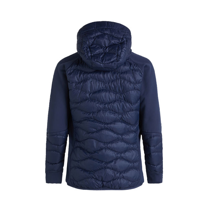 JACKET HELIUM DOWN HYBRID Man Blue Shadow