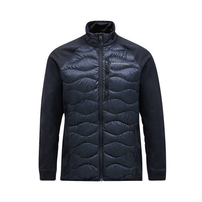 JACKET HELIUM DOWN HYBRID ONDE Man Black