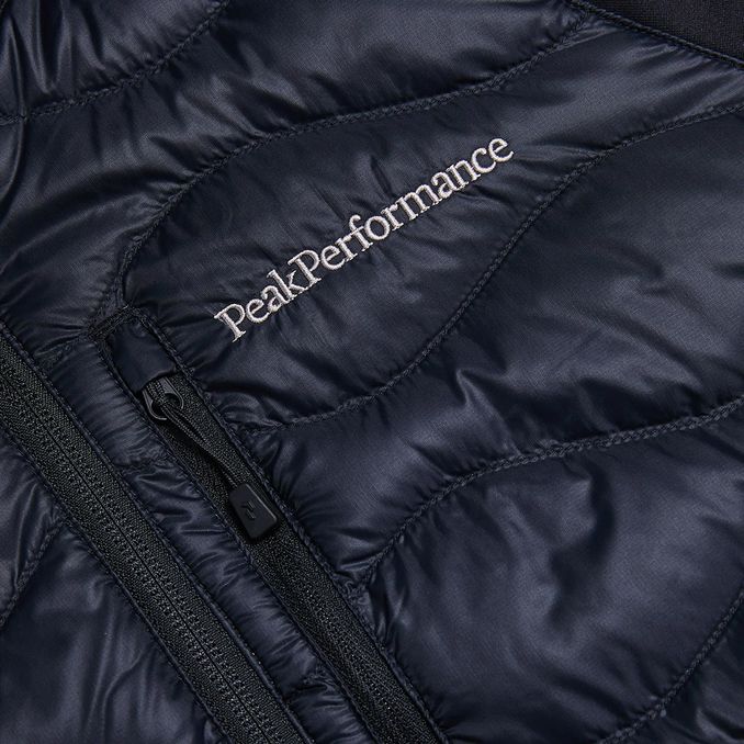 JACKET HELIUM DOWN HYBRID ONDE Man Black