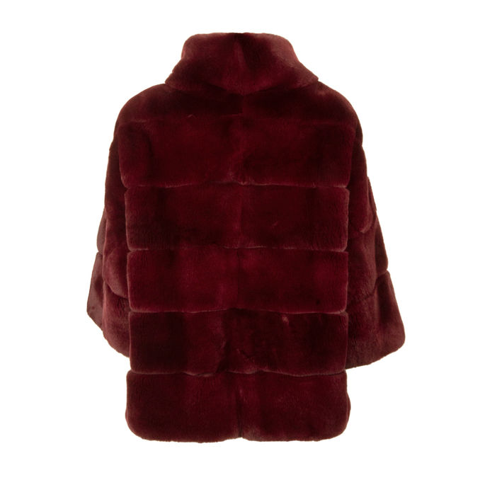 JACKET IN REX FUR 
