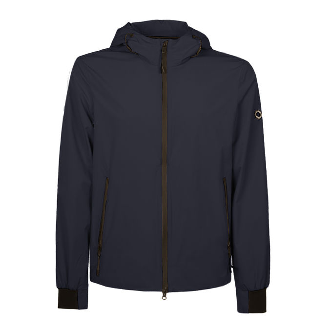 JACKET IN SOFTSHELL Man Blue