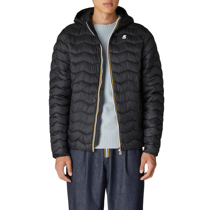 JACKET JACK ECO WARM ONDE Man Usy Black