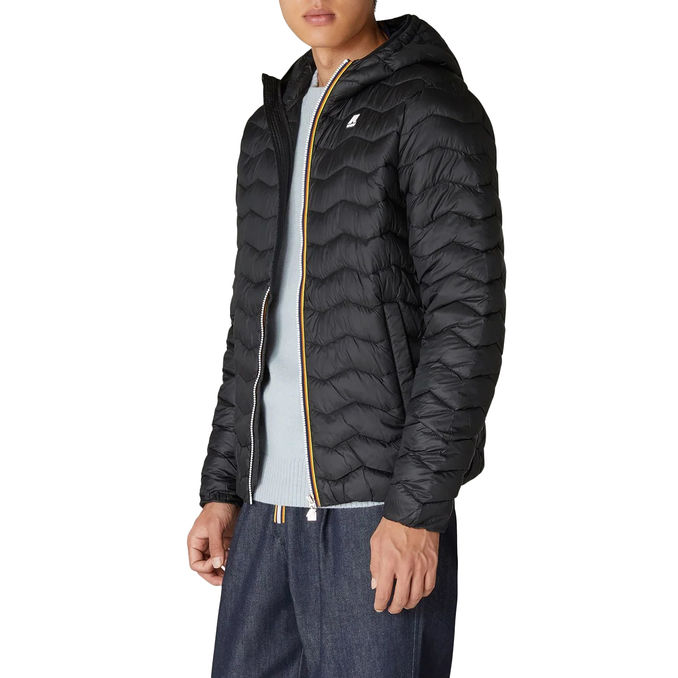 JACKET JACK ECO WARM ONDE Man Usy Black