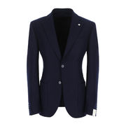 JACKET JACK IN WOOL CASHMERE Man Blue JACKET JACK IN WOOL CASHMERE Man Blue