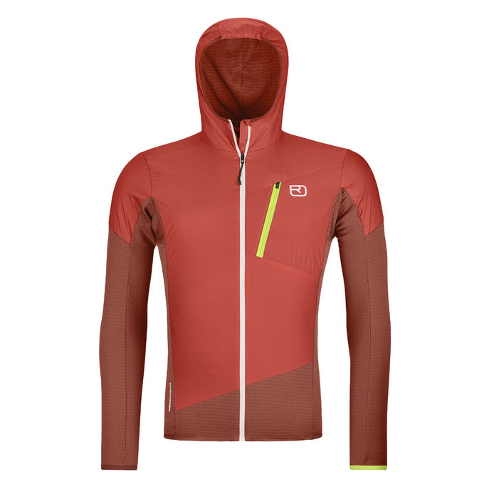 JACKET LADIZ HYBRID Man Clay Orange