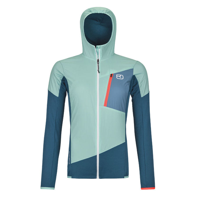 JACKET LADIZ HYBRID Woman Petrol Blue