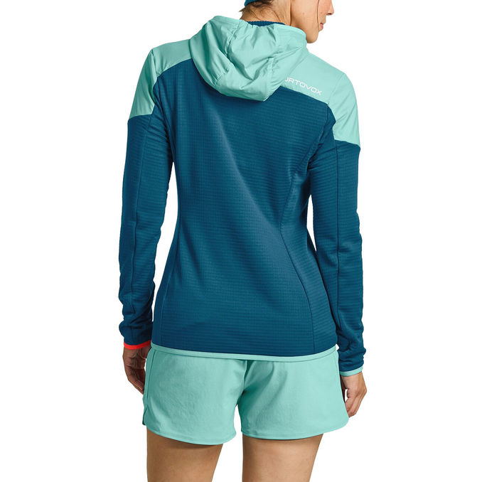 JACKET LADIZ HYBRID Woman Petrol Blue