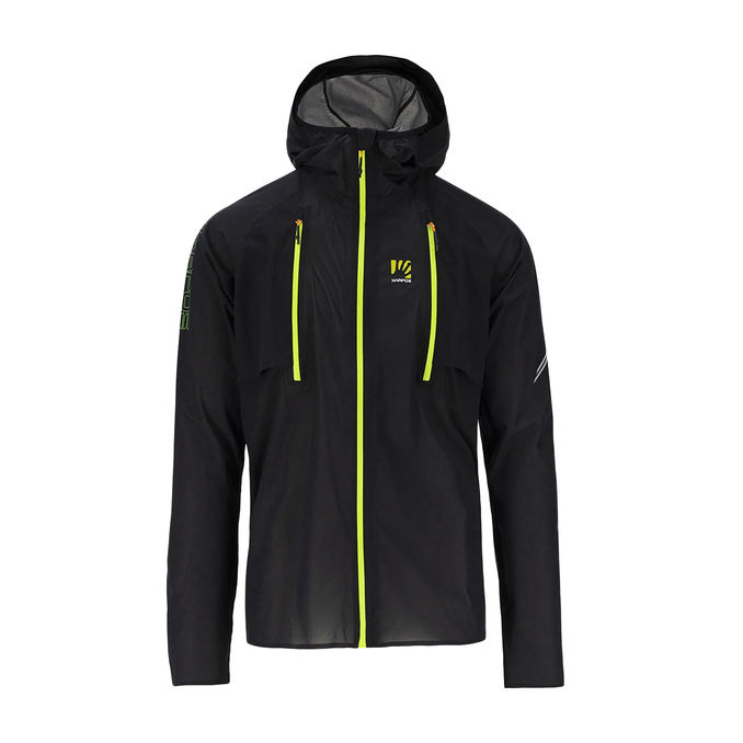 JACKET LAVAREDO Man Black Green Fluo