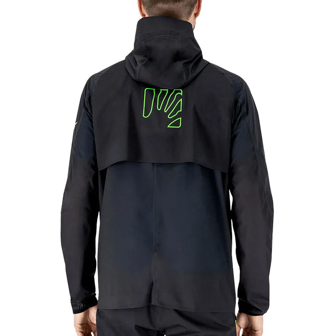 JACKET LAVAREDO Man Black Green Fluo