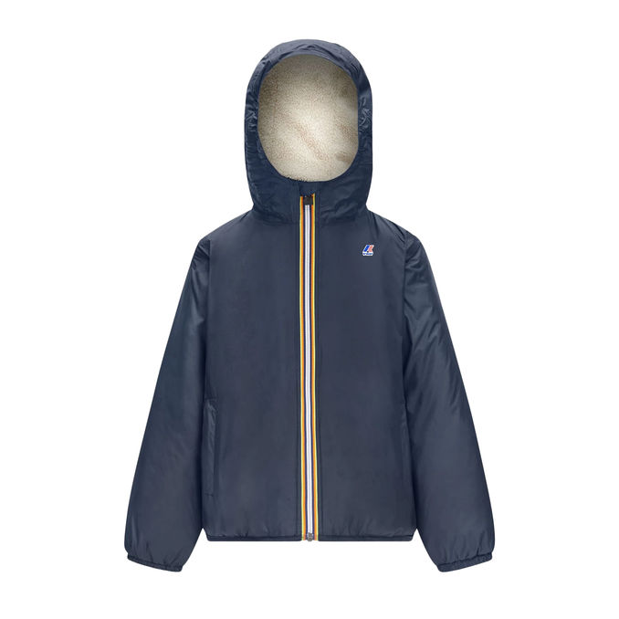 JACKET LE VRAI 3.0 CLAUDE ORSETTO Kid Ecru Navy Blue