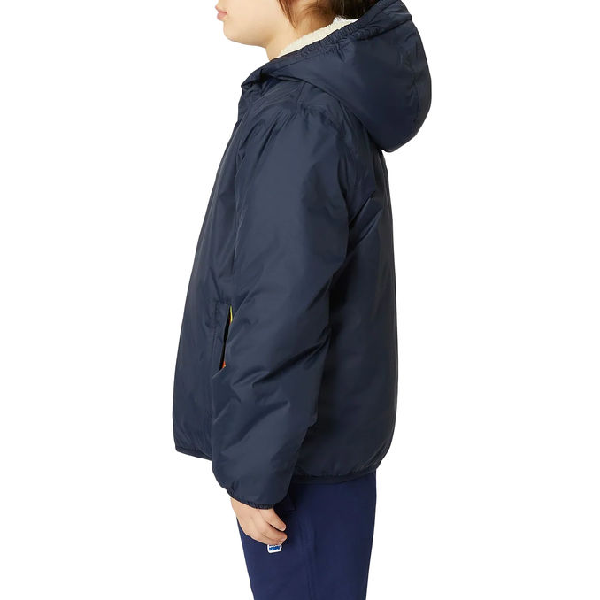JACKET LE VRAI 3.0 CLAUDE ORSETTO Kid Ecru Navy Blue