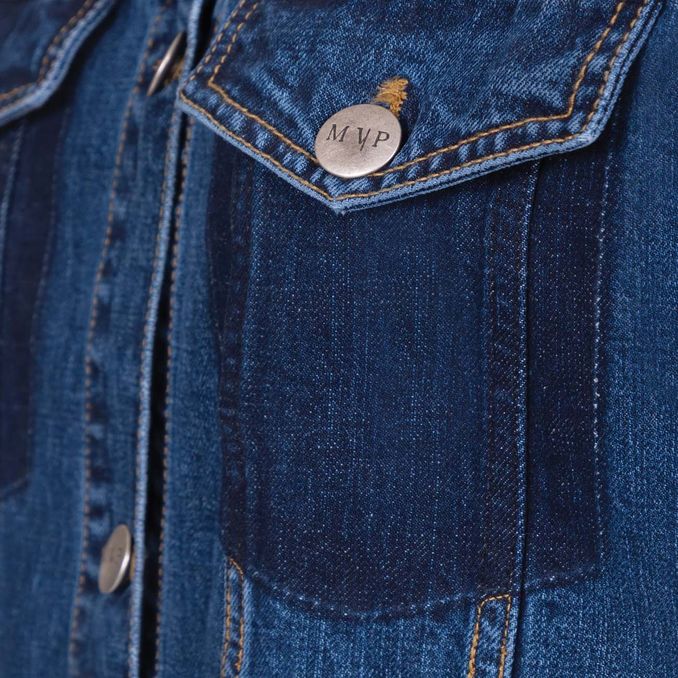 JACKET MARSALA Woman Denim Light Blue