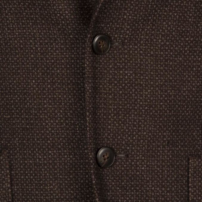 JACKET MICROFANTASY Man Brown