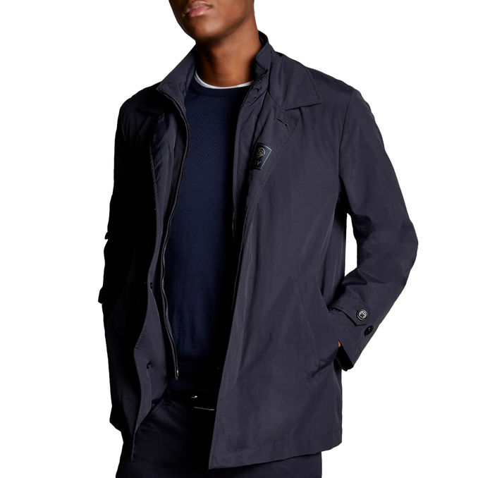 JACKET MORNING SHORT Man Blue Navy