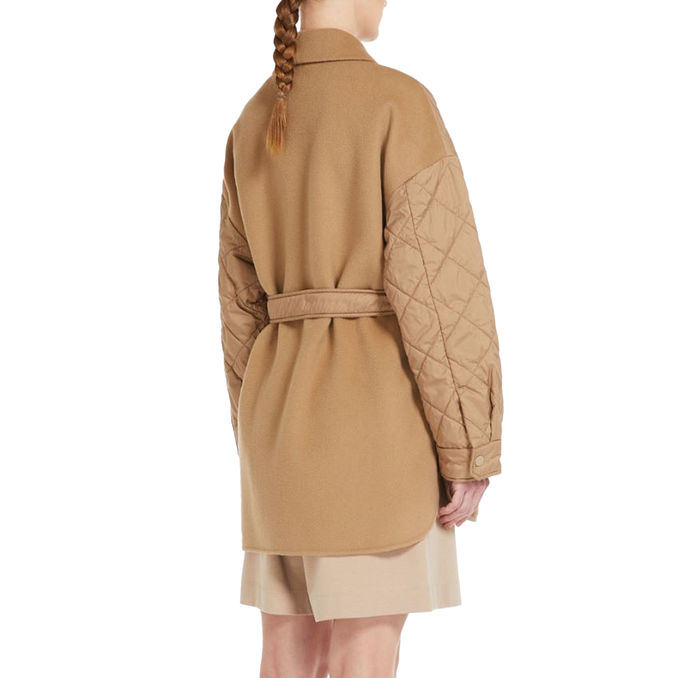 JACKET PADDED SHORT PAPRICA Woman Camel