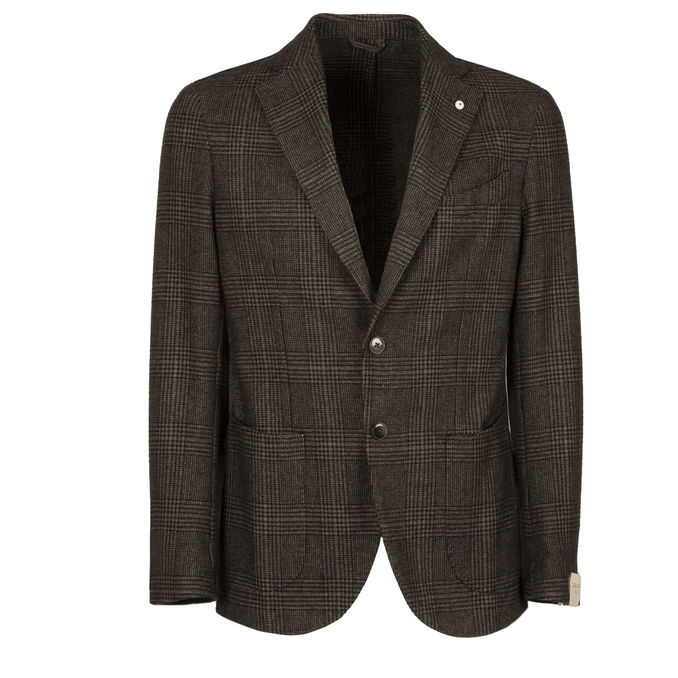 JACKET POINT WALES Man Black Mud