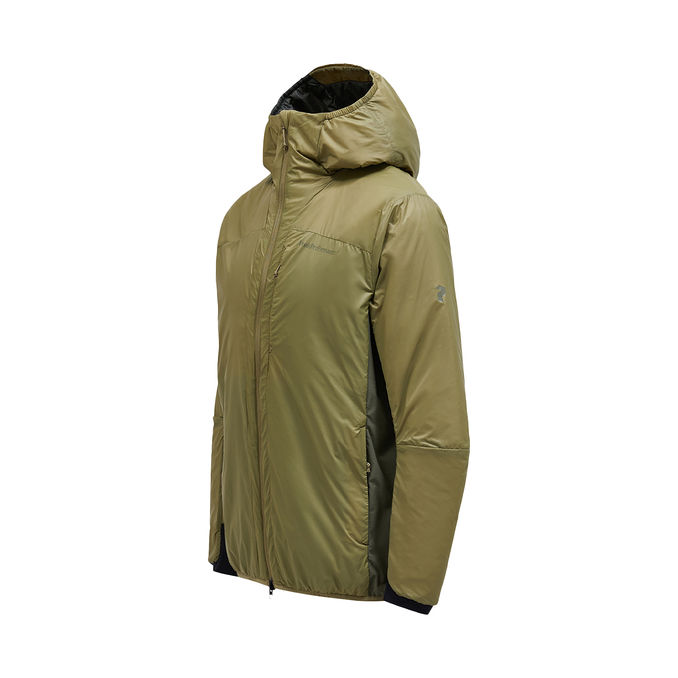 JACKET RADIANCE Woman Snap Green Pine Needle Oli