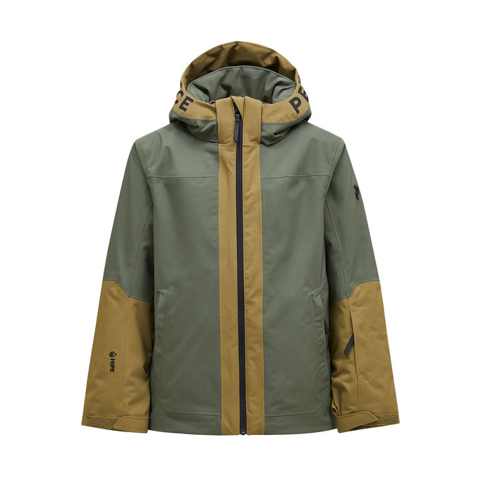 JACKET RIDER SKI Kid  Pine Needle Snap Green