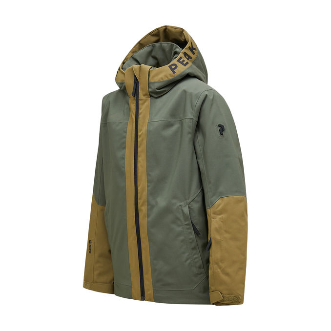 JACKET RIDER SKI Kid  Pine Needle Snap Green
