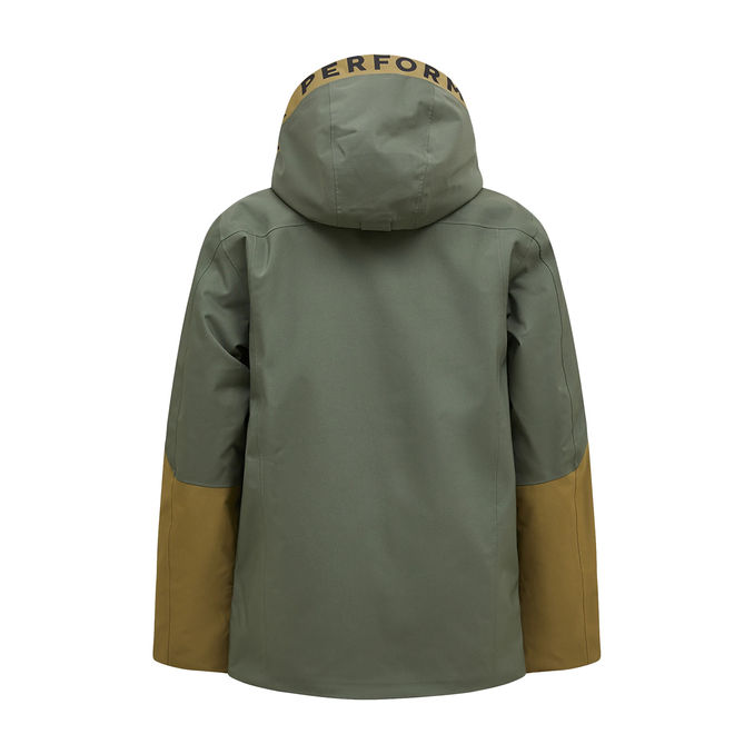 JACKET RIDER SKI Kid  Pine Needle Snap Green