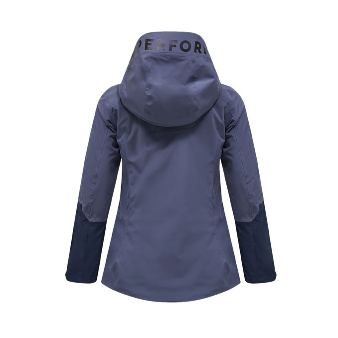 高評価アイテム RIDER JACKET PERFORMANCE PEAK SKI Blue Blue Ombre Woman スキー