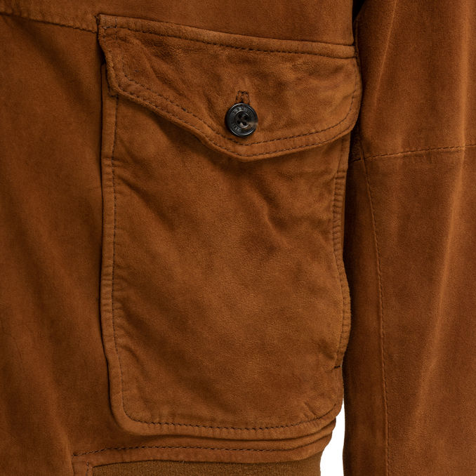 JACKET SUEDE Man Leather 