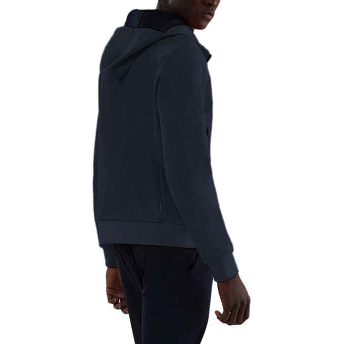 JACKET SUMMER HOOD Man Blue Black