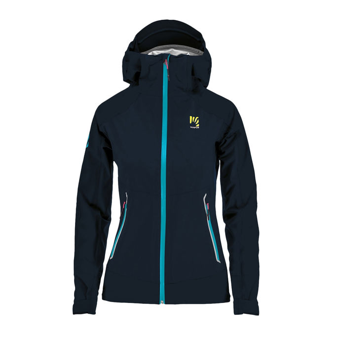 JACKET TEMPORALE Woman Sky Captain Blue Atoll