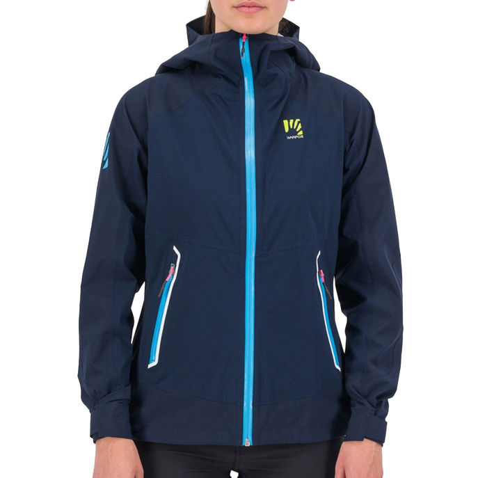 JACKET TEMPORALE Woman Sky Captain Blue Atoll