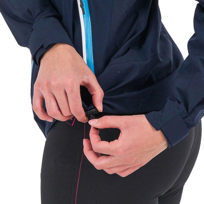 JACKET TEMPORALE Woman Sky Captain Blue Atoll