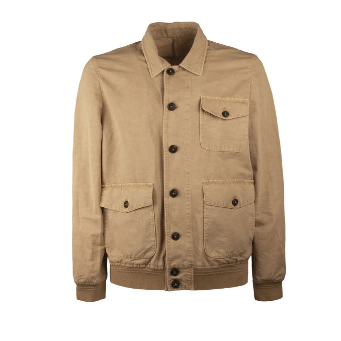 JACKET TINTO CAPO Man Beige