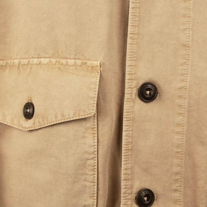 JACKET TINTO CAPO Man Beige