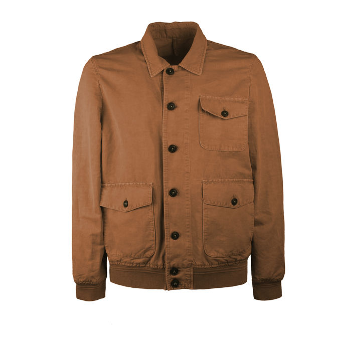 JACKET TINTO CAPO Man Camel