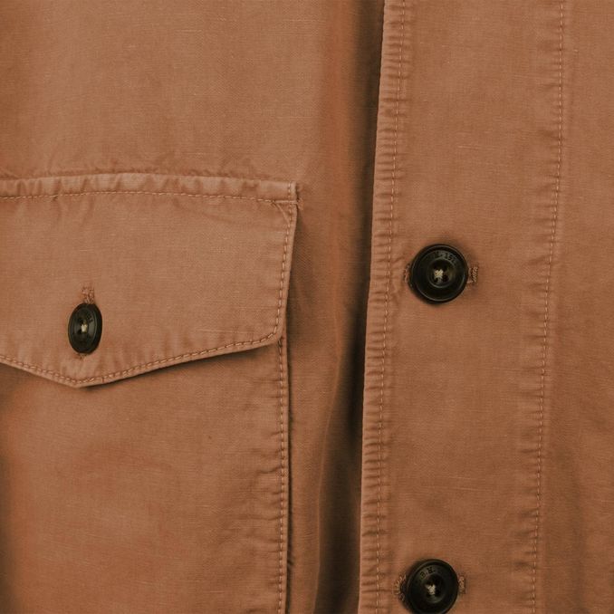 JACKET TINTO CAPO Man Camel